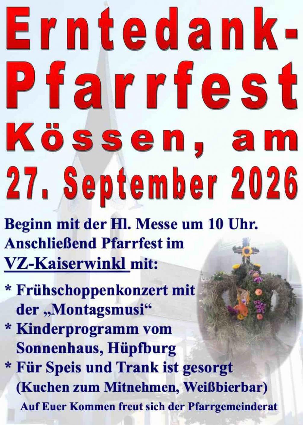 Erntedank 2026