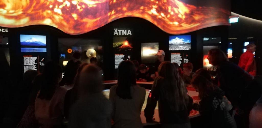 Exkursion Vulkane Lokschuppen Rosenheim